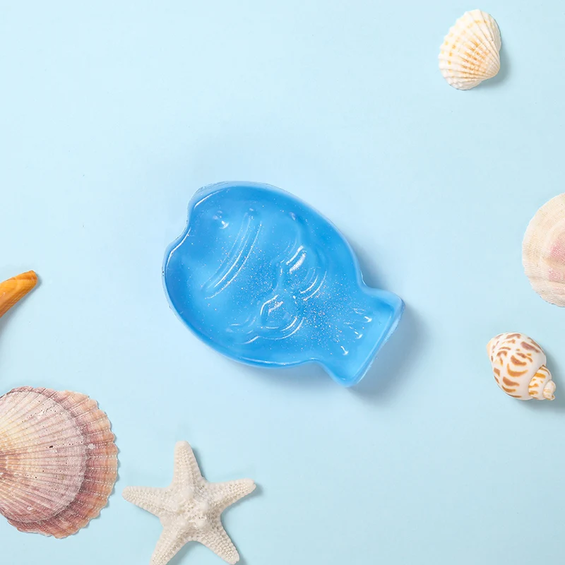 Blue Crystal Fish Taba Squishy
