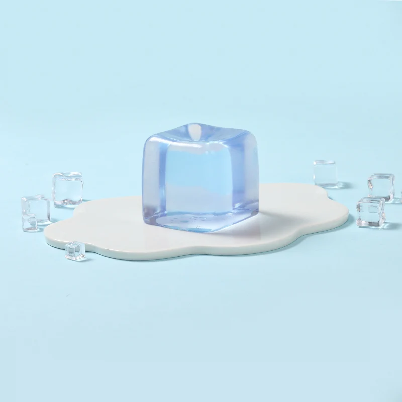 170g Crystal Blue Ice Cube Taba Squishy