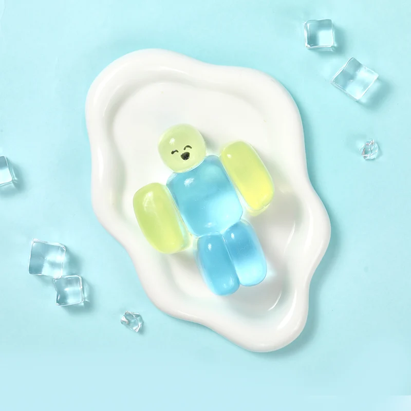 200g Crystal Yellow（split squishy) Noob Taba Squishy