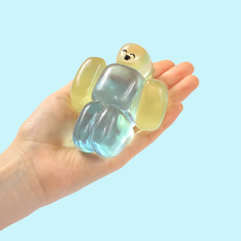 200g Crystal Yellow（split squishy) Noob Taba Squishy