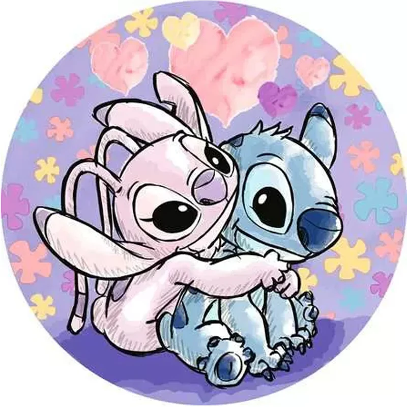 Ravensburger Stitch 500 pc Round Puzzle