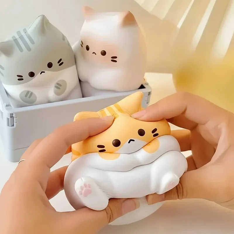 Pack Squishy Animaux Kawaii Anti-Stress (3 Pièces)