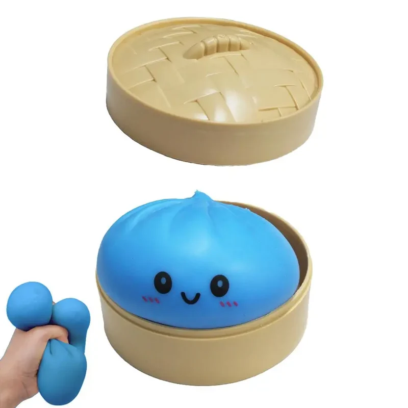 Squishy Dumpling & Mini Vapeur Bambou Kawaii