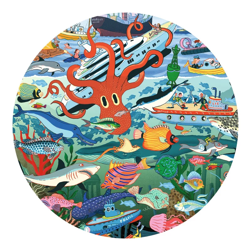Puzzle Les secrets de la mer 200 pièces - Djeco