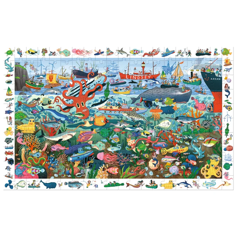Puzzle Les secrets de la mer 200 pièces - Djeco