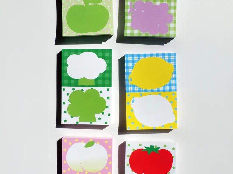 Mini Bloc Memo Citrons - Fruit Fries Design Lab