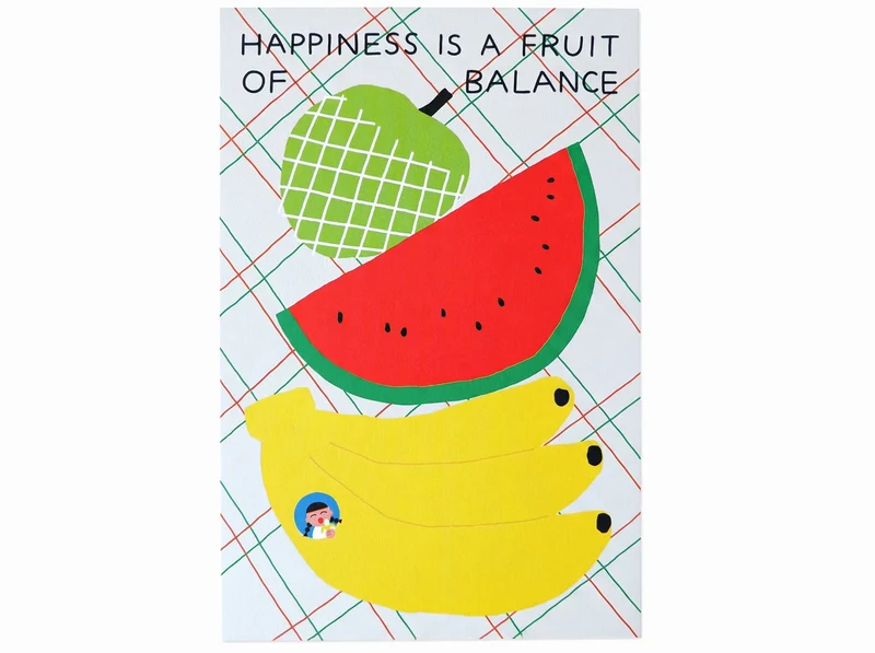 Carte postale Fruit of balance - Fruit Fries Design Lab
