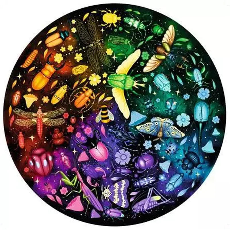 Ravensburger Insects 500 pc Round puzzle