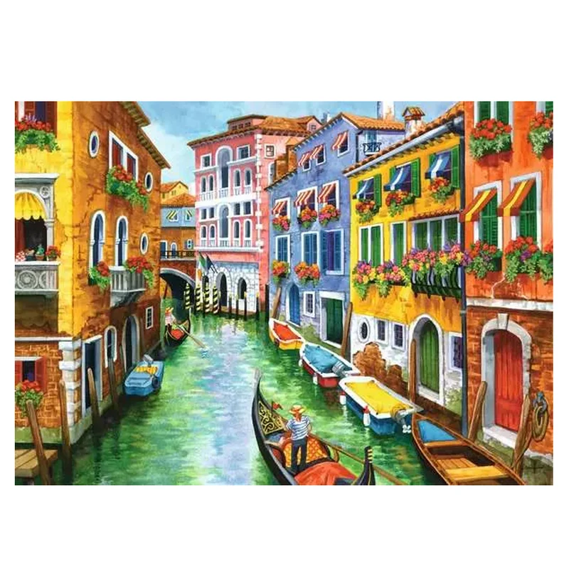 Ravensburger Gondola Ride 300 pc Large Format Puzzle
