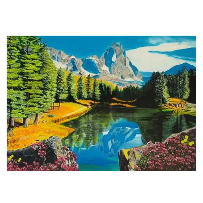 Ravensburger Rocky Mountain Reflections Large Format 300 pc Puzzle