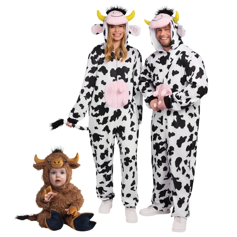 Mommy and Me Cow Costumes