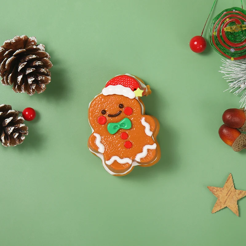 Gingerbread Man Taba Squishy