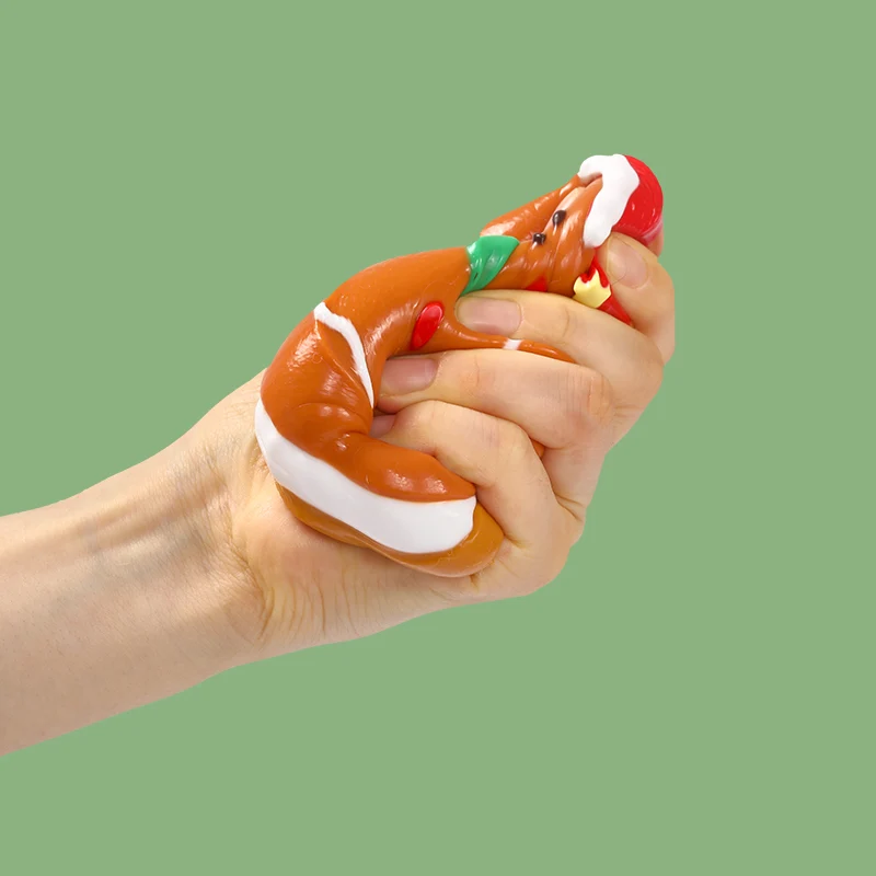 Gingerbread Man Taba Squishy