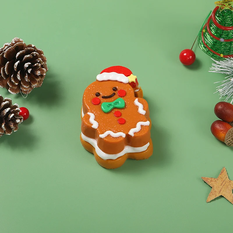 Gingerbread Man Taba Squishy