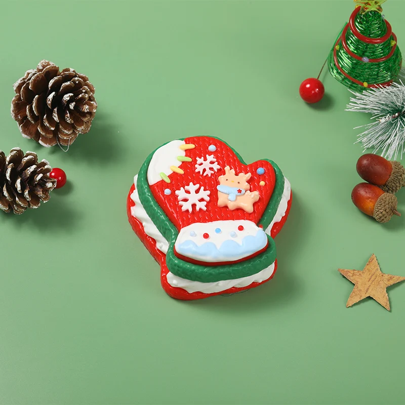 Christmas Mittens Taba Squishy