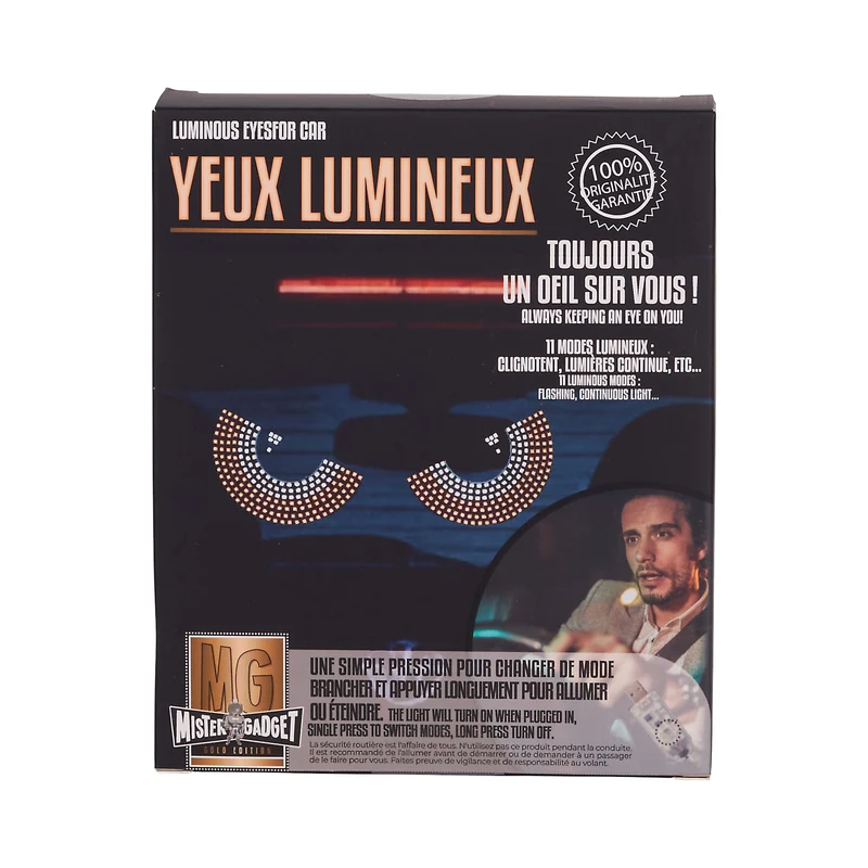 YEUX LUMINEUX POUR VOITURE
