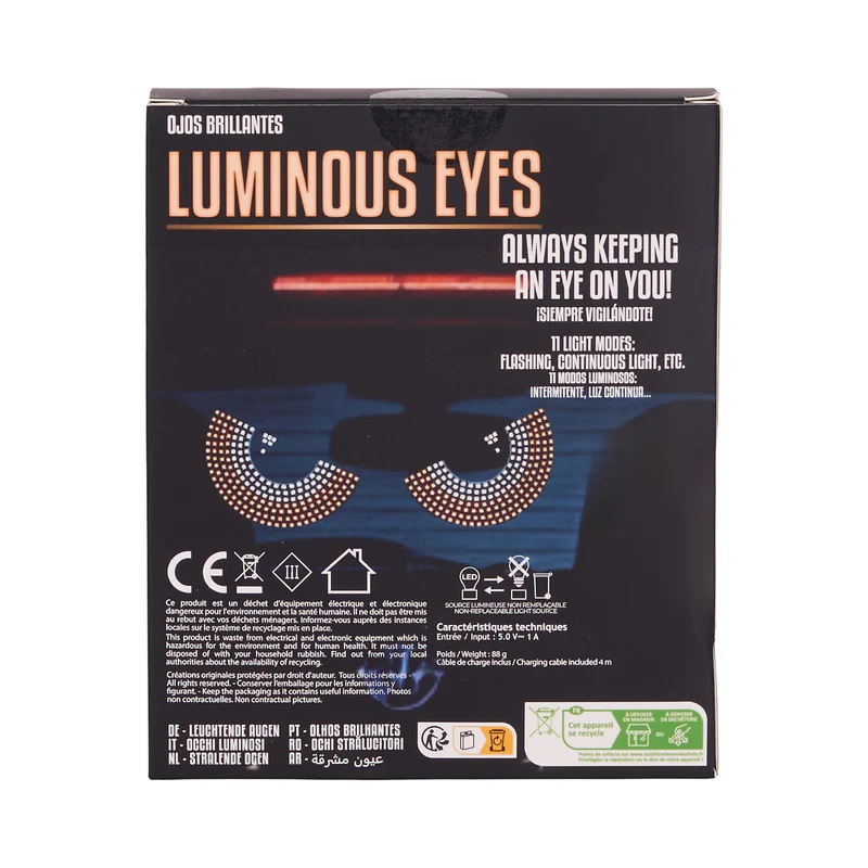 YEUX LUMINEUX POUR VOITURE