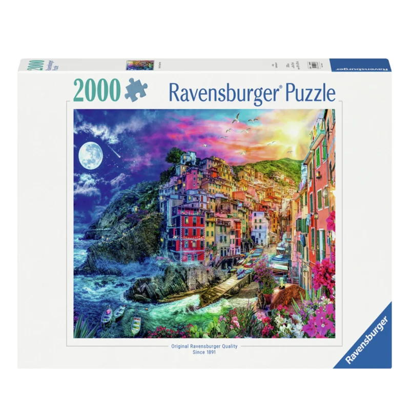 Ravensburger Colorful Cinque Terre 2000 Pc Puzzle