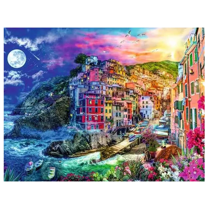 Ravensburger Colorful Cinque Terre 2000 Pc Puzzle