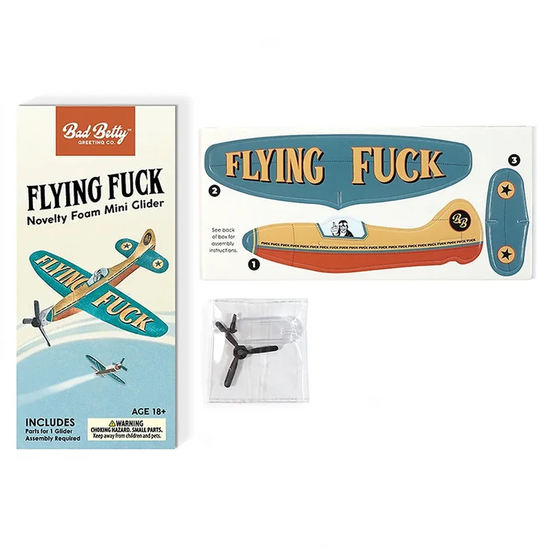 Flying Fuck - Novelty Toy Foam Glider