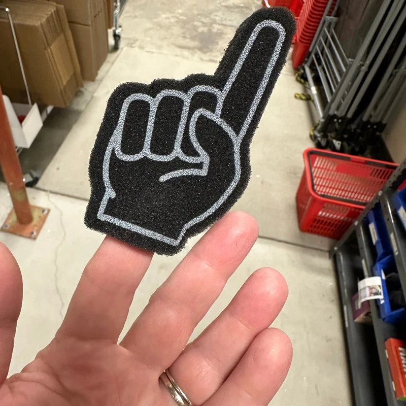 Mini Foam Finger - 1 pc