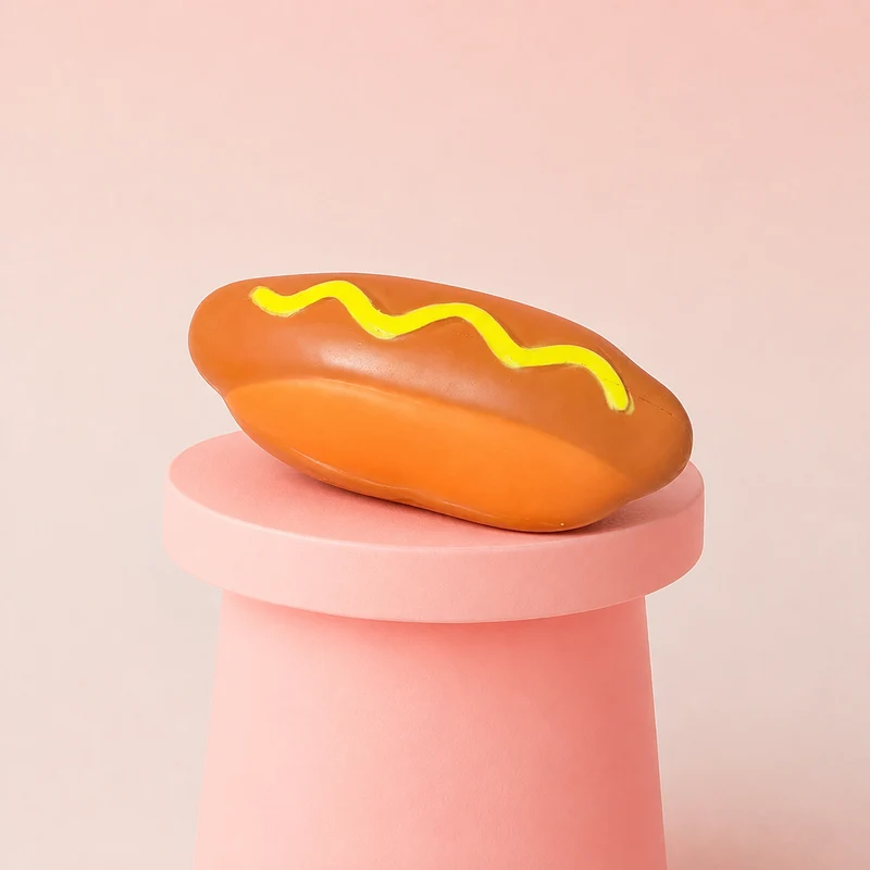 Keycraft Jumbo Hot Dog Giant Soft Stress Relief Toy