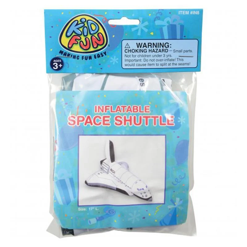 Space shuttle inflatable toy