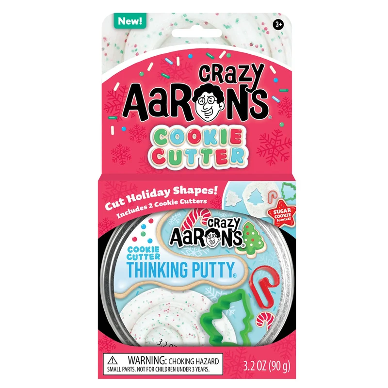 Crazy Aaron's Holiday Cookie Cutter 4"