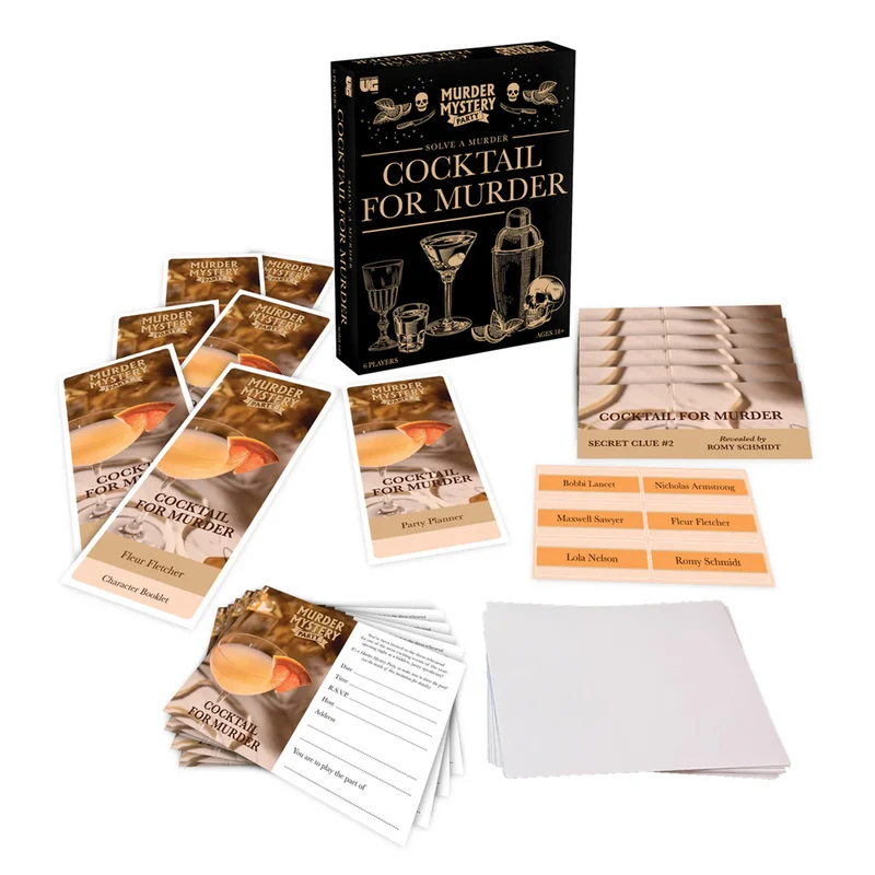 Murder Mystery Party: Cocktail For Murder