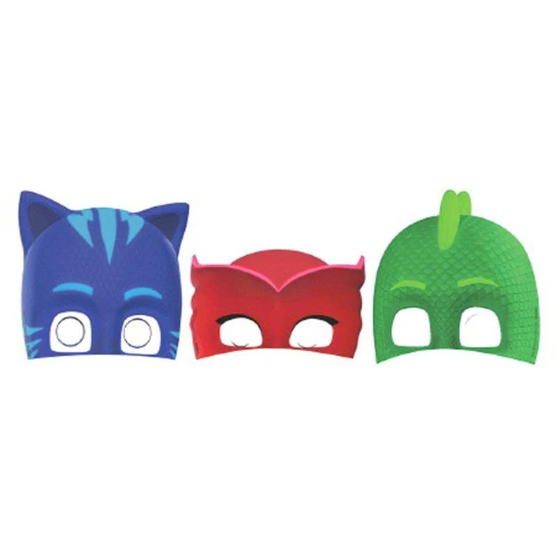 PJ Masks paper masks, 8 per package