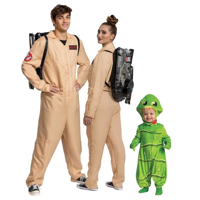 Mommy and Me Ghostbuster Costumes