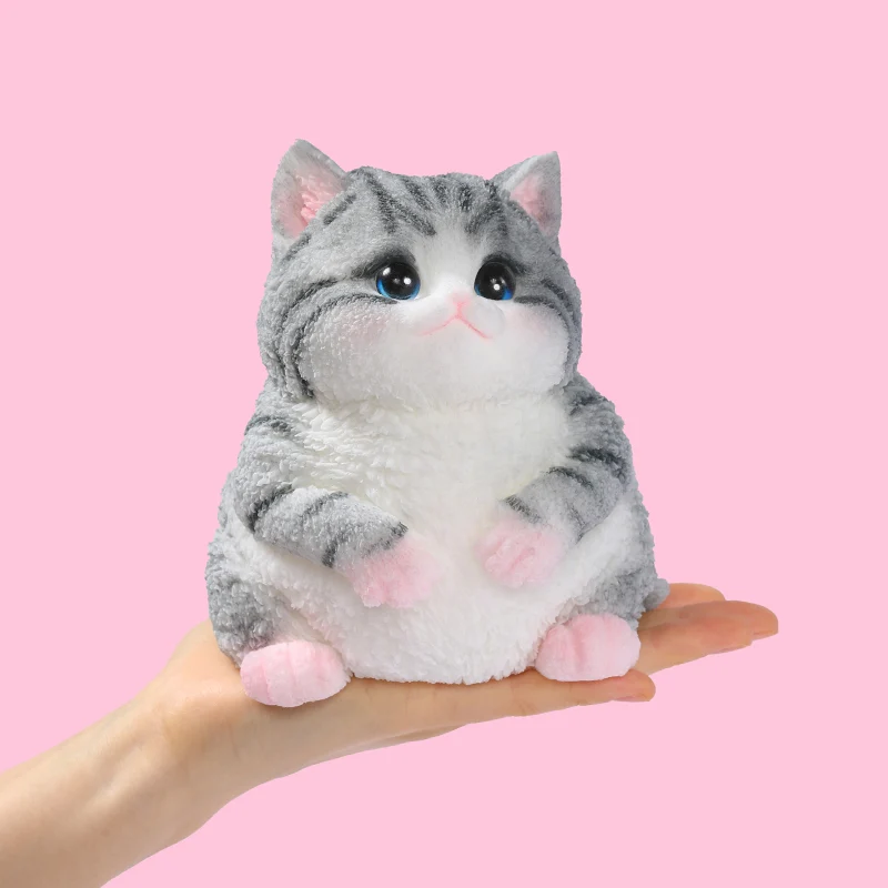 800g Giant Gray Cat Taba Squishy