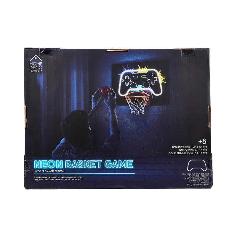 JEU DE BASKET EFFET NEON