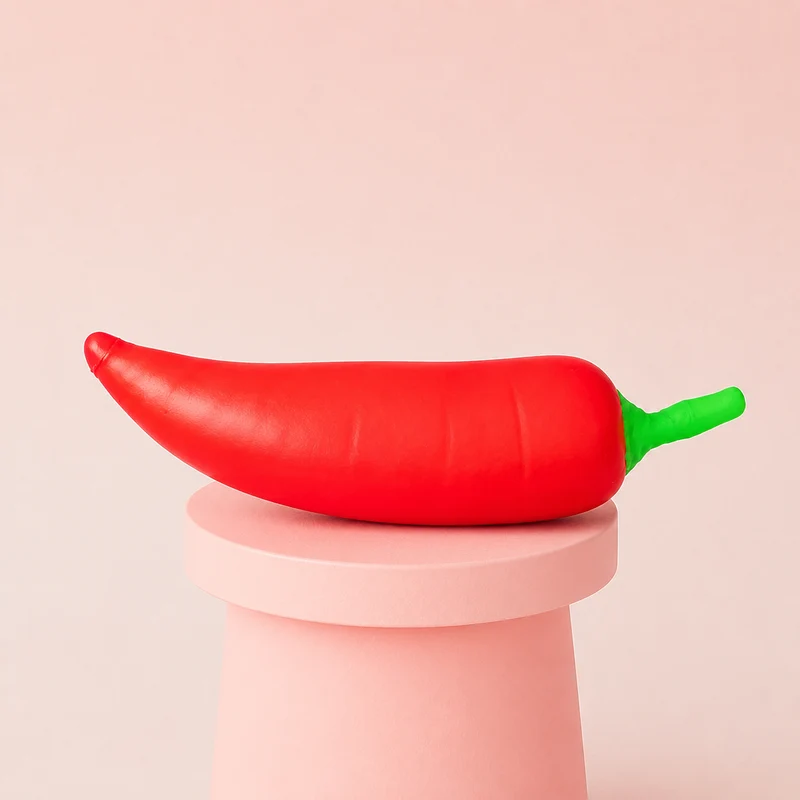 Giant Red Chili Pepper Jumbo Squishy – Soft Stress Relief Toy