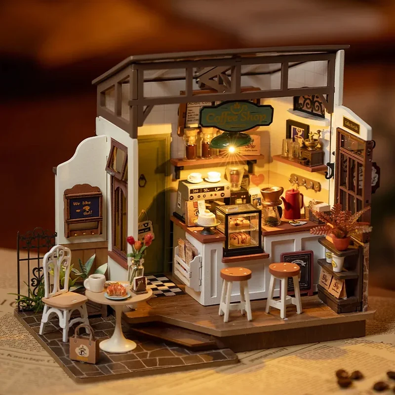 Rolife Flavory Café Miniature House kit