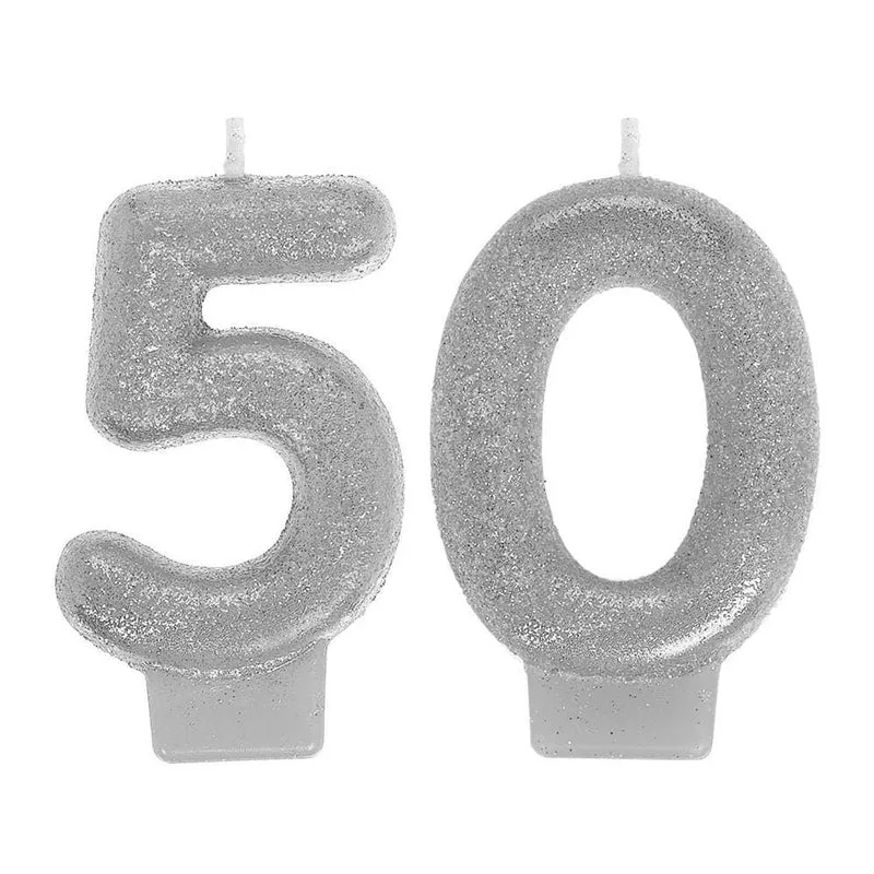 50th Sparkling Celeb - Numeral Candles