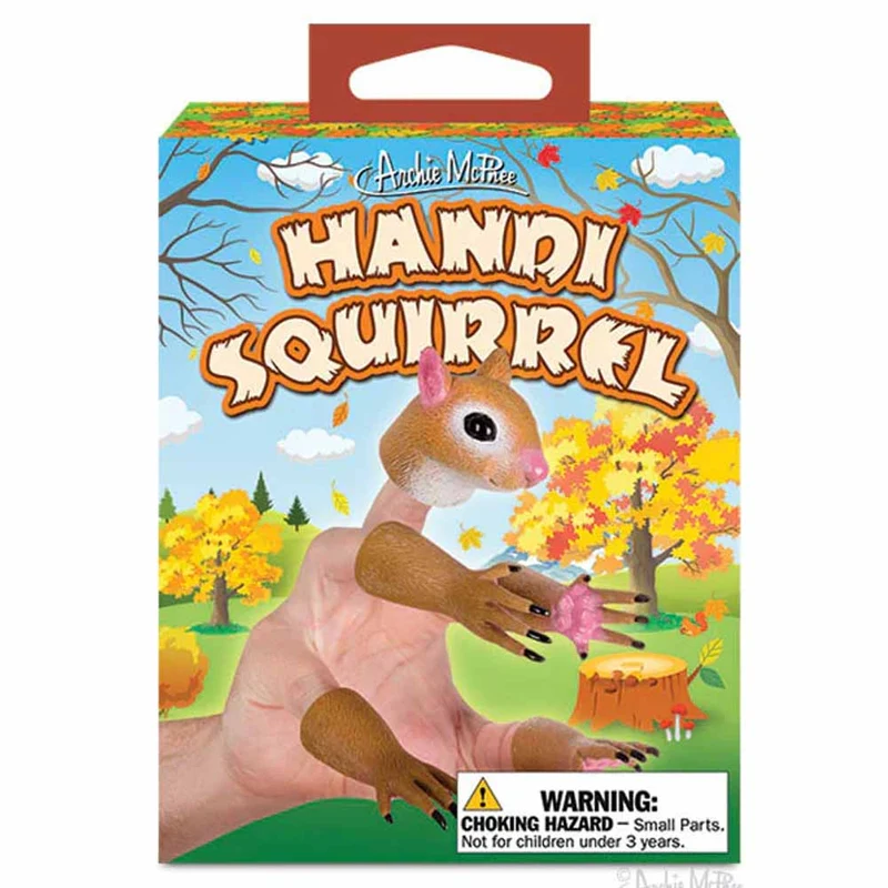 Handi Squirrel Finger Puppet