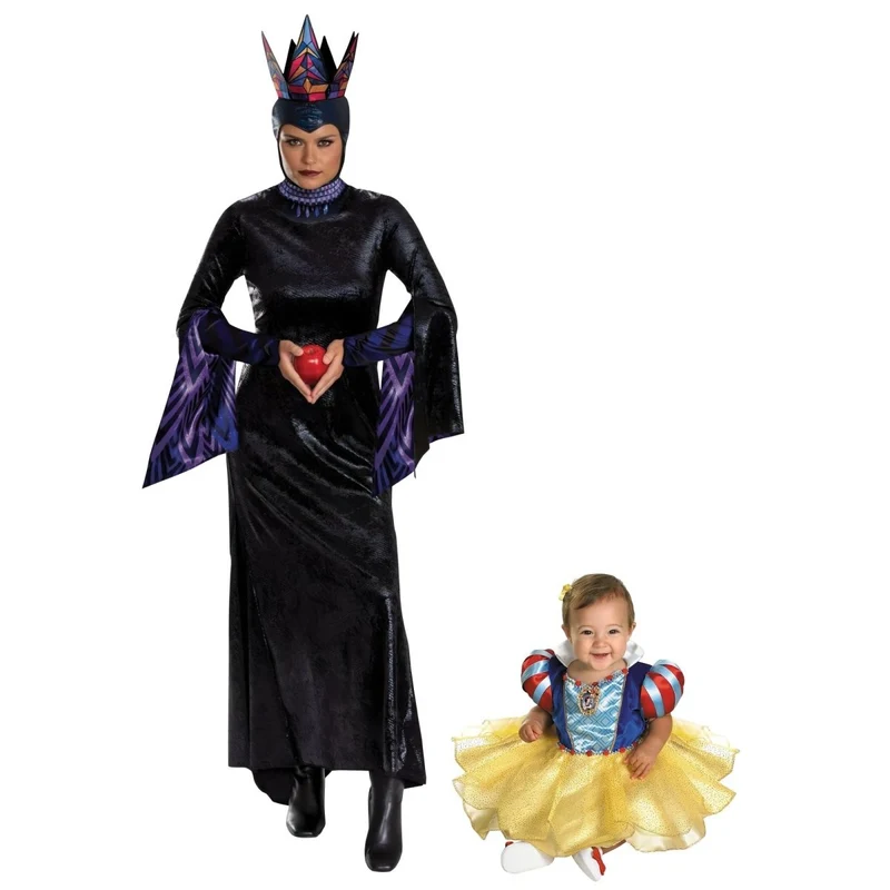 Mommy and Me Evil Queen and Snow White Costumes