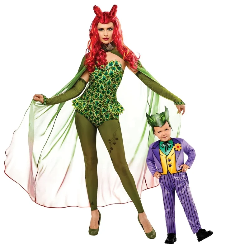 Mommy and Me DC Villains Costumes