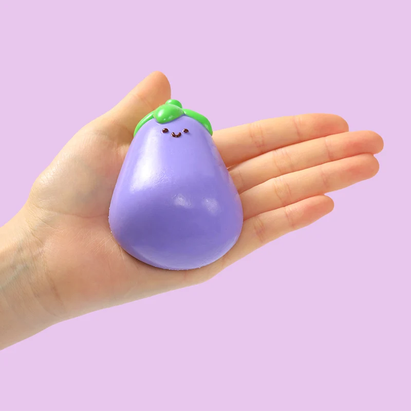 Eggplant Baby Taba Squishy