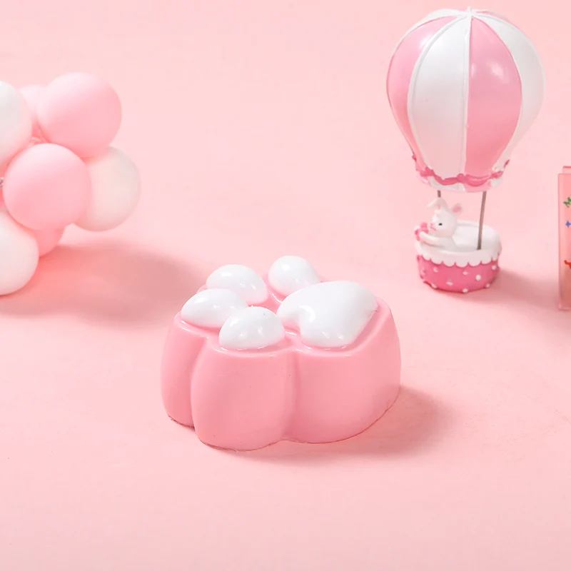 90g Pink Soft Cat Paw Taba Squishy