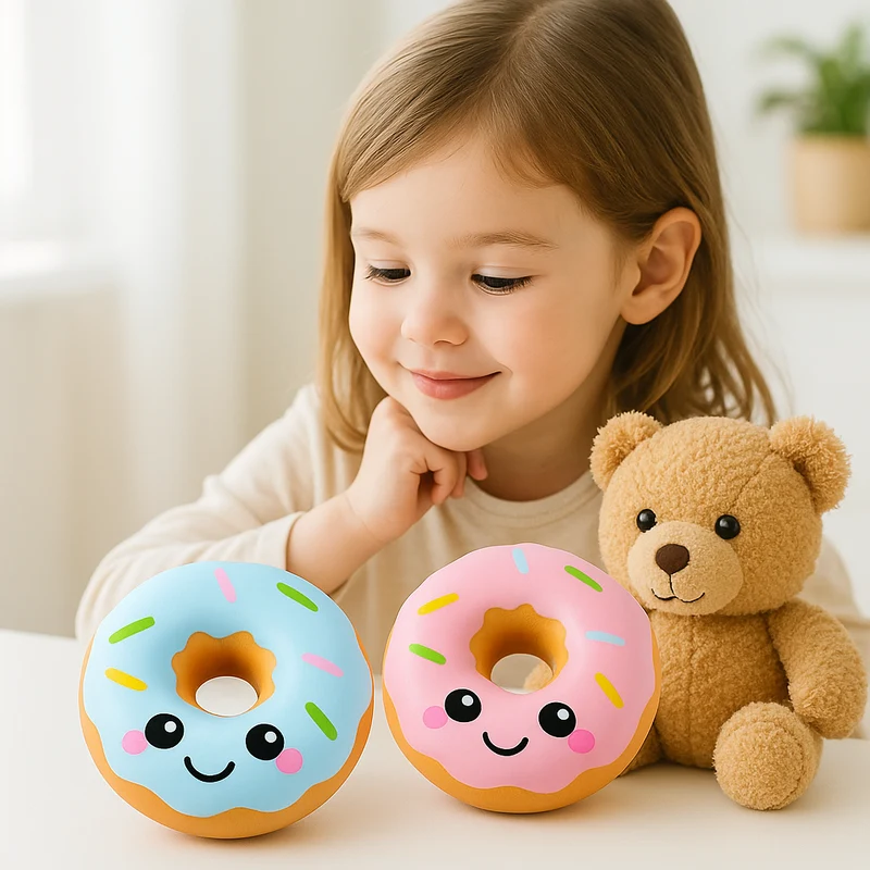 Squishy Donut – Jouet Anti-Stress