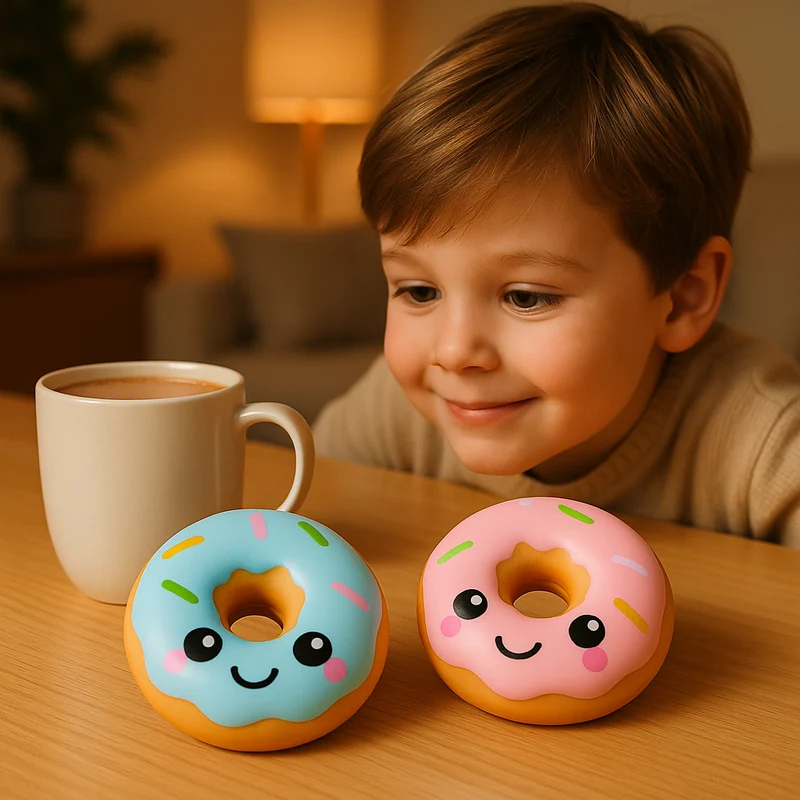 Squishy Donut – Jouet Anti-Stress