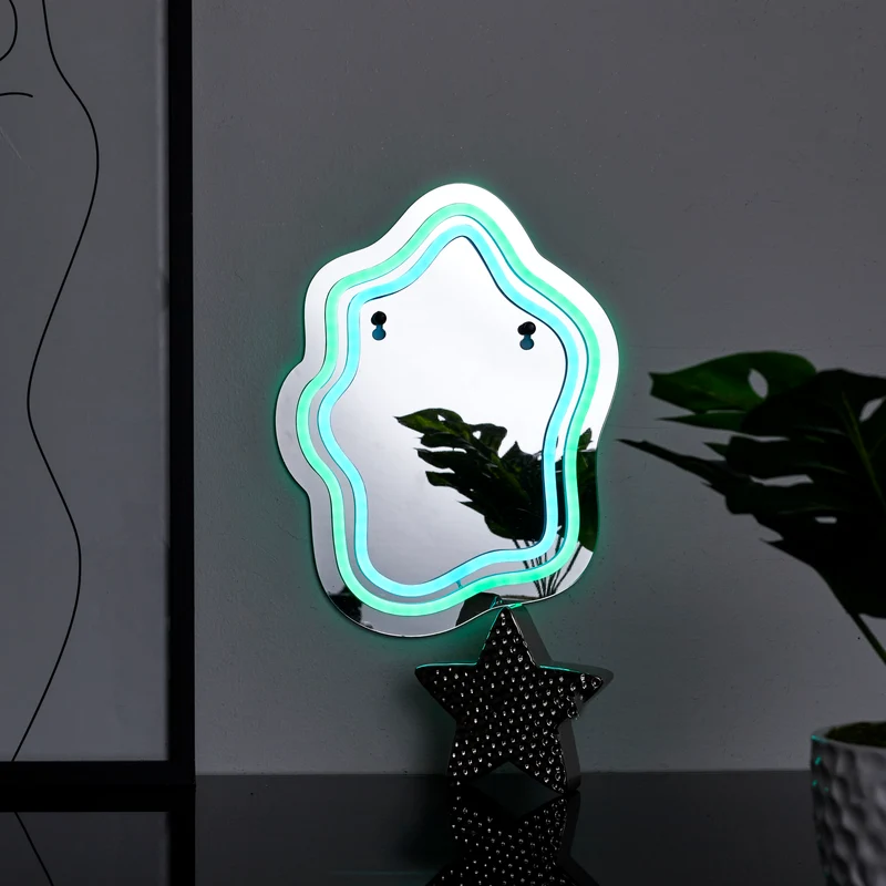 MIROIR LED EFFET NEON
