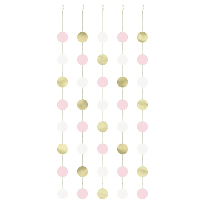 Blush Sweet 16 Birthday Photo Booth Backdrop and Props Kit, 19 Count