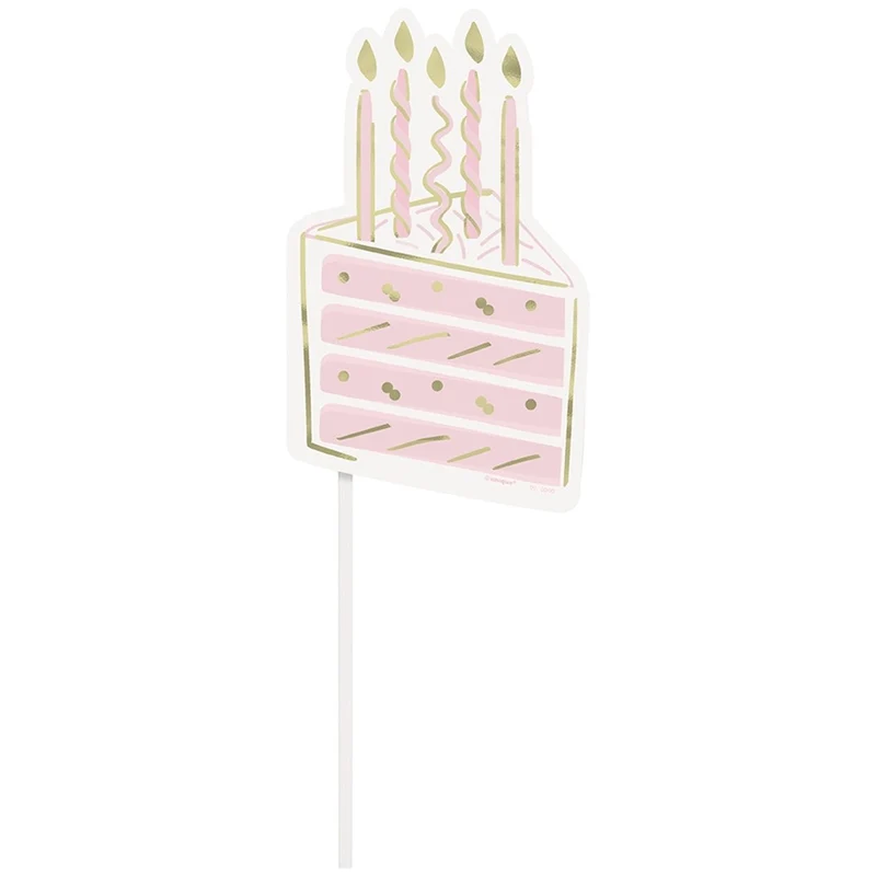 Blush Sweet 16 Birthday Photo Booth Backdrop and Props Kit, 19 Count