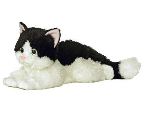 Aurora Oreo Cat Plush/ Peluche Chat Oreo 12''