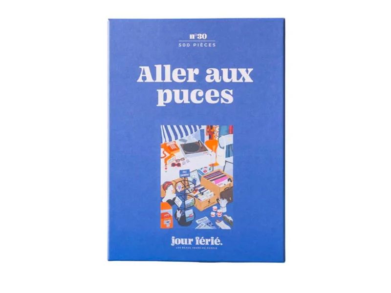 Puzzle Aller aux puces - 500 pièces - Jour Férié