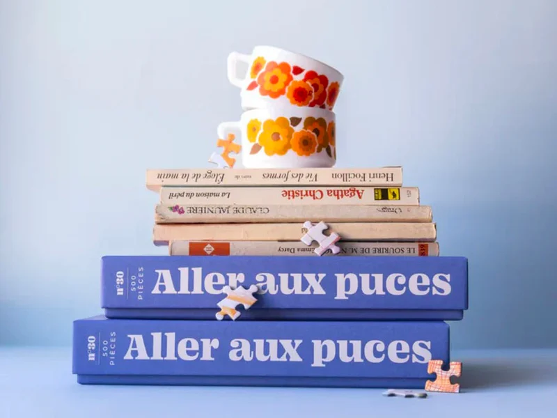 Puzzle Aller aux puces - 500 pièces - Jour Férié
