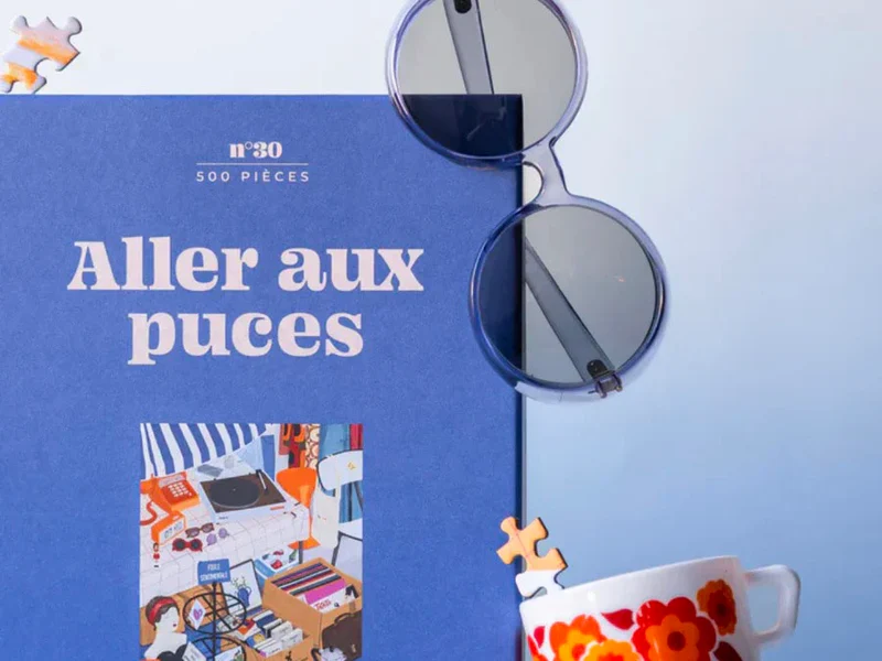 Puzzle Aller aux puces - 500 pièces - Jour Férié